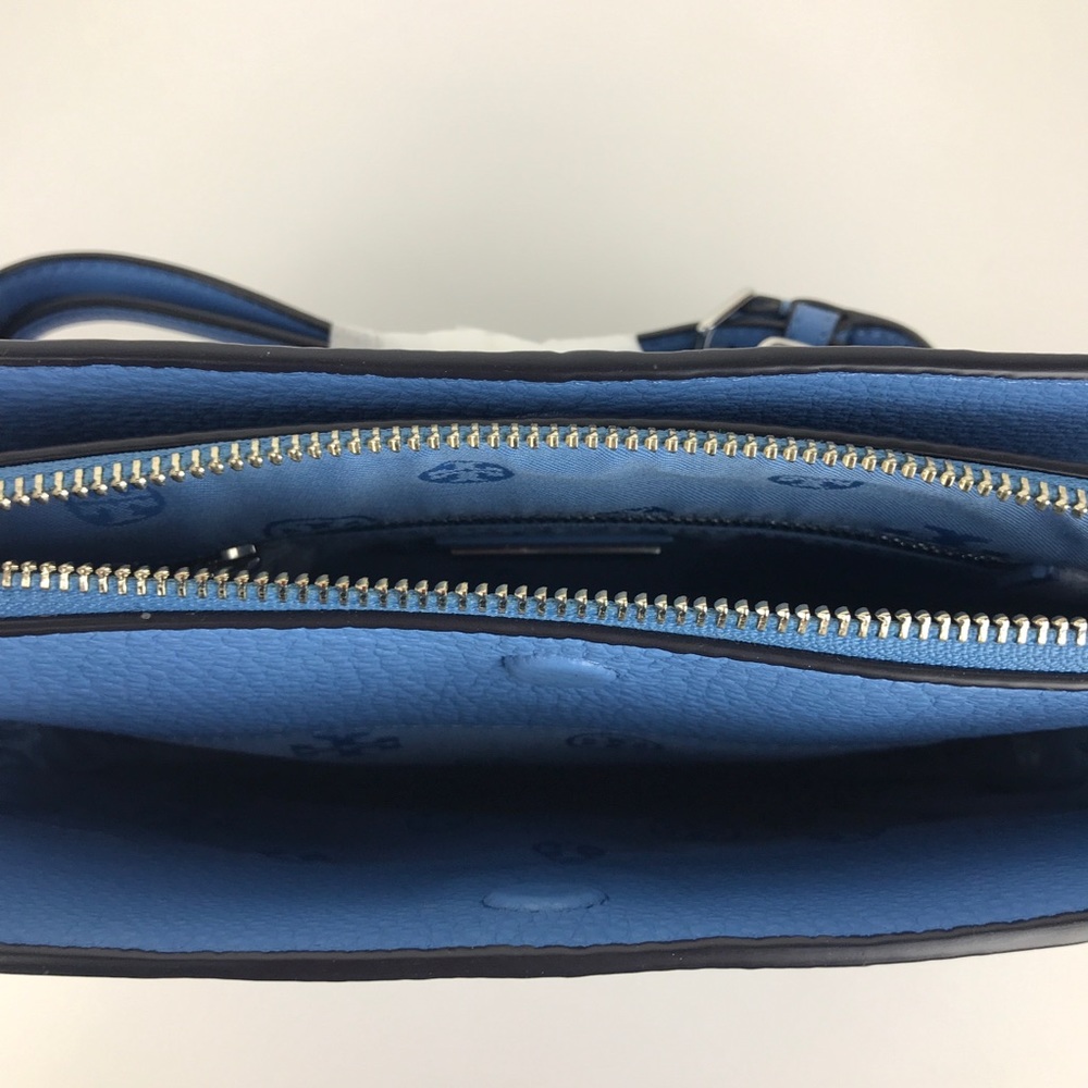 Tory Burch Ivy Blue Leather Cross Body Bag 29741 - Picture 8 of 8
